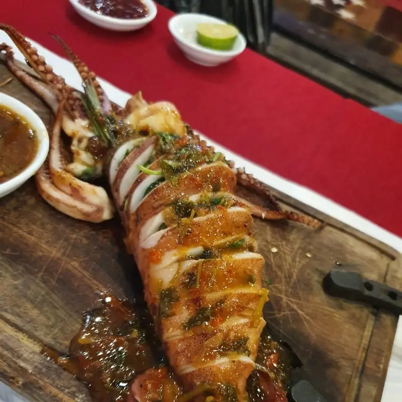 Mực một nắng Phú Yên